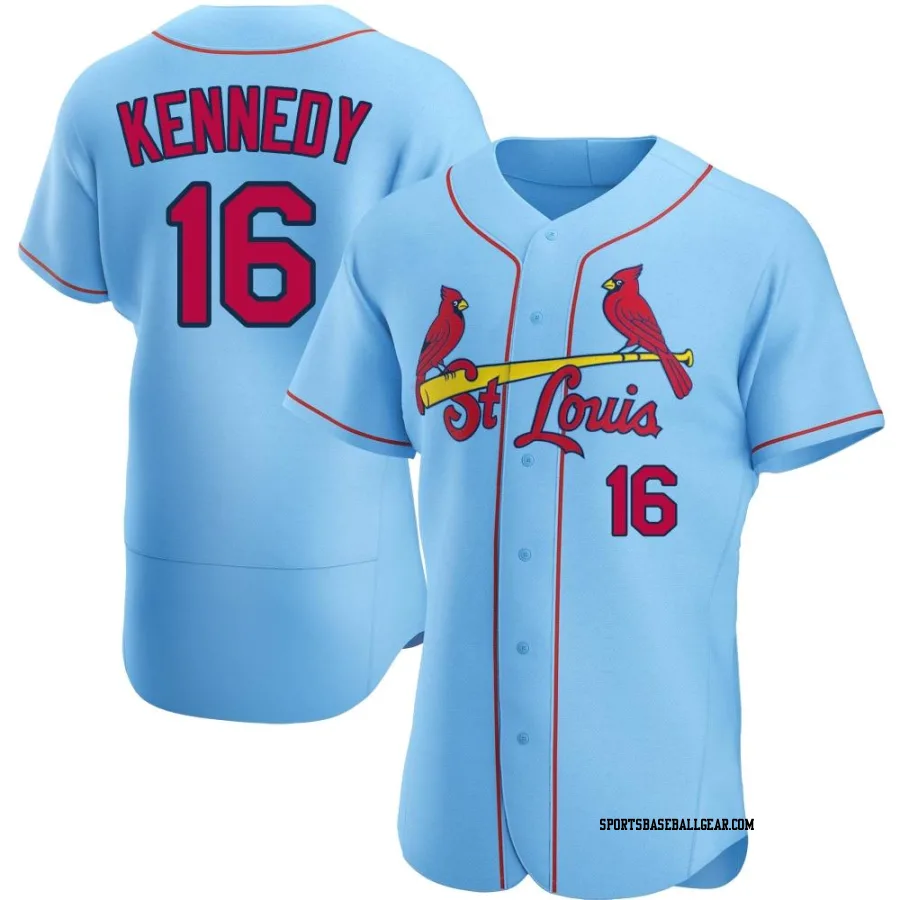 Buddy Kennedy Men's St. Louis Cardinals Light Blue Authentic Alternate Jersey
