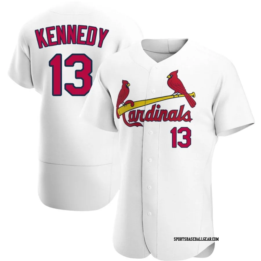 Buddy Kennedy Men's St. Louis Cardinals White Authentic Home Jersey