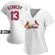 Buddy Kennedy Women's St. Louis Cardinals White Authentic Home Jersey