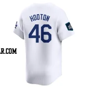 Burt Hooton Men's Los Angeles Dodgers White Limited 2024 World Tour Seoul Series Home Jersey