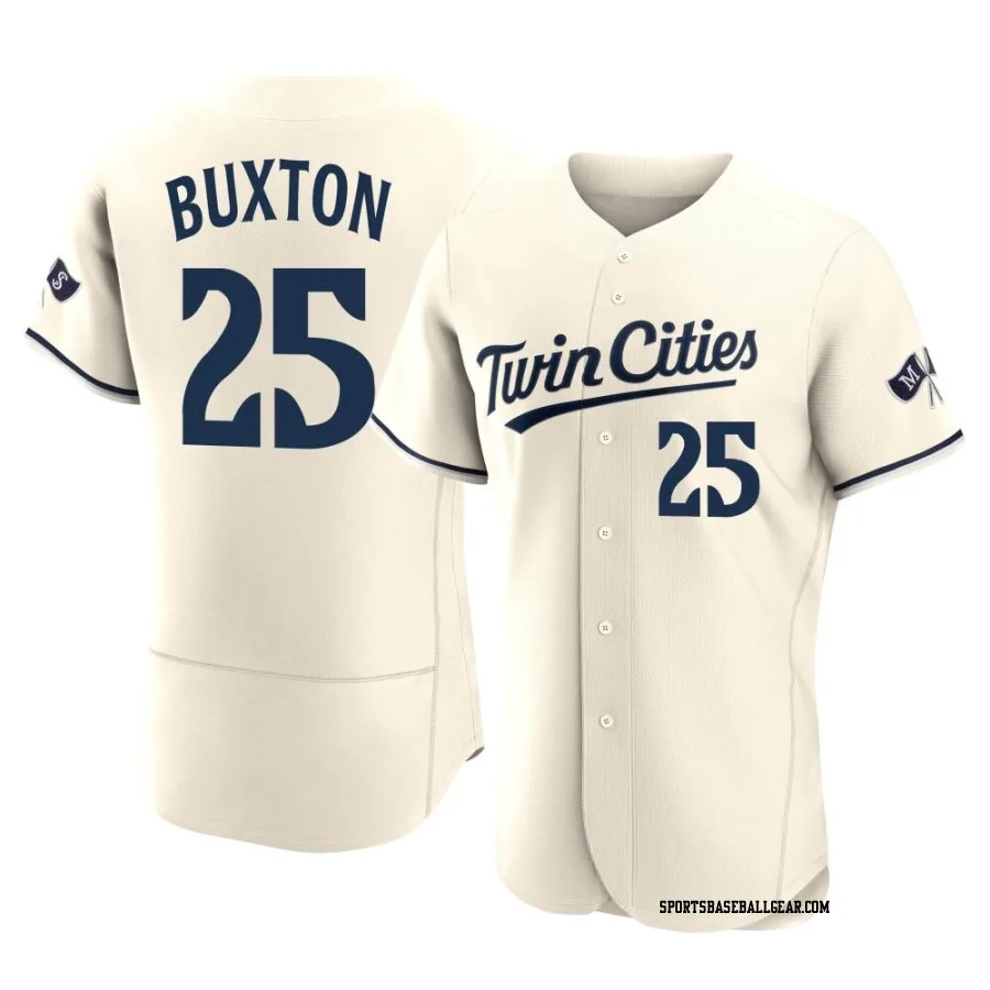 Byron Buxton Men's Minnesota Twins Cream Authentic Alternate 2023 Jersey