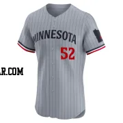Byung-Ho Park Men's Minnesota Twins Gray Elite Road Jersey