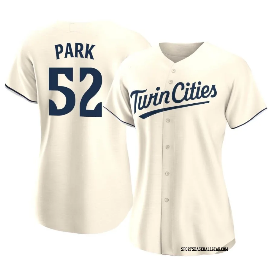 Byung-Ho Park Women's Minnesota Twins Cream Authentic Alternate Jersey