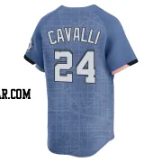 Cade Cavalli Men's Washington Nationals Blue Limited 2025 City Connect Jersey