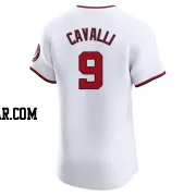 Cade Cavalli Men's Washington Nationals White Elite Home Jersey