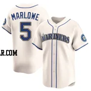 Cade Marlowe Youth Seattle Mariners Cream Limited Alternate Jersey