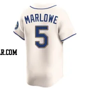 Cade Marlowe Youth Seattle Mariners Cream Limited Alternate Jersey