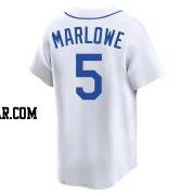 Cade Marlowe Youth Seattle Mariners White Limited Throwback Cooperstown Collection Jersey