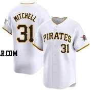 Cal Mitchell Youth Pittsburgh Pirates White Limited Home Jersey
