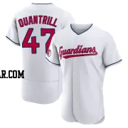 Cal Quantrill Men's Cleveland Guardians White Authentic Home Jersey