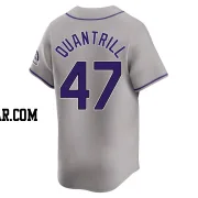 Cal Quantrill Youth Colorado Rockies Gray Limited Road Jersey