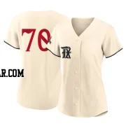 Caleb Boushley Women's Texas Rangers Cream Replica 2023 City Connect Jersey