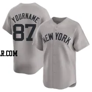 Caleb Durbin Men's New York Yankees Gray Limited Away Jersey