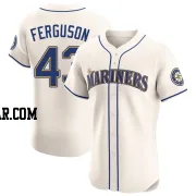 Caleb Ferguson Men's Seattle Mariners Cream Elite Alternate Jersey