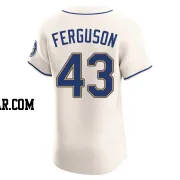 Caleb Ferguson Men's Seattle Mariners Cream Elite Alternate Jersey