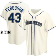 Caleb Ferguson Men's Seattle Mariners Cream Replica Alternate Jersey