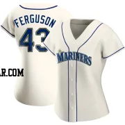 Caleb Ferguson Women's Seattle Mariners Cream Replica Alternate Jersey