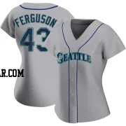 Caleb Ferguson Women's Seattle Mariners Gray Authentic Road Jersey