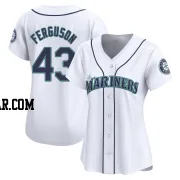 Caleb Ferguson Women's Seattle Mariners White Limited Home Jersey