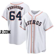 Caleb Ferguson Youth Houston Astros White Replica 2022 World Series Champions Home Jersey
