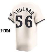 Caleb Thielbar Men's Minnesota Twins Cream Limited Alternate Jersey