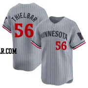 Caleb Thielbar Men's Minnesota Twins Gray Limited Road Jersey