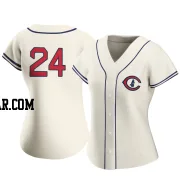 Caleb Thielbar Women's Chicago Cubs Cream Authentic 2022 Field Of Dreams Jersey