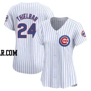 Caleb Thielbar Women's Chicago Cubs White Limited Home Jersey
