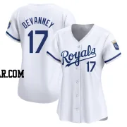 Cam Devanney Women's Kansas City Royals White Limited Home Jersey