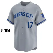 Cam Devanney Youth Kansas City Royals Gray Limited Away Jersey