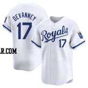 Cam Devanney Youth Kansas City Royals White Limited Home Jersey
