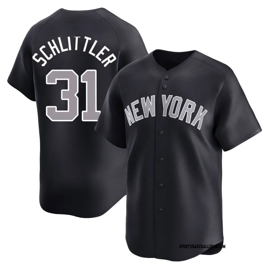 Cam Schlittler Men's New York Yankees Navy Limited Alternate Jersey