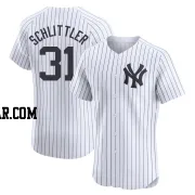 Cam Schlittler Men's New York Yankees White Elite Home Jersey