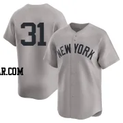 Cam Schlittler Youth New York Yankees Gray Limited Away 2nd Jersey