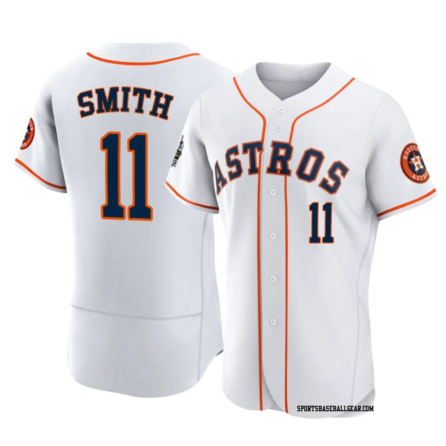 Cam Smith Men's Houston Astros White Authentic 2022 World Series Home Jersey