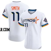 Cam Smith Men's Houston Astros White Elite 2025 City Connect Jersey