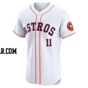 Cam Smith Men's Houston Astros White Elite Home Jersey