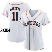 Cam Smith Women's Houston Astros White Replica 2022 World Series Champions Home Jersey
