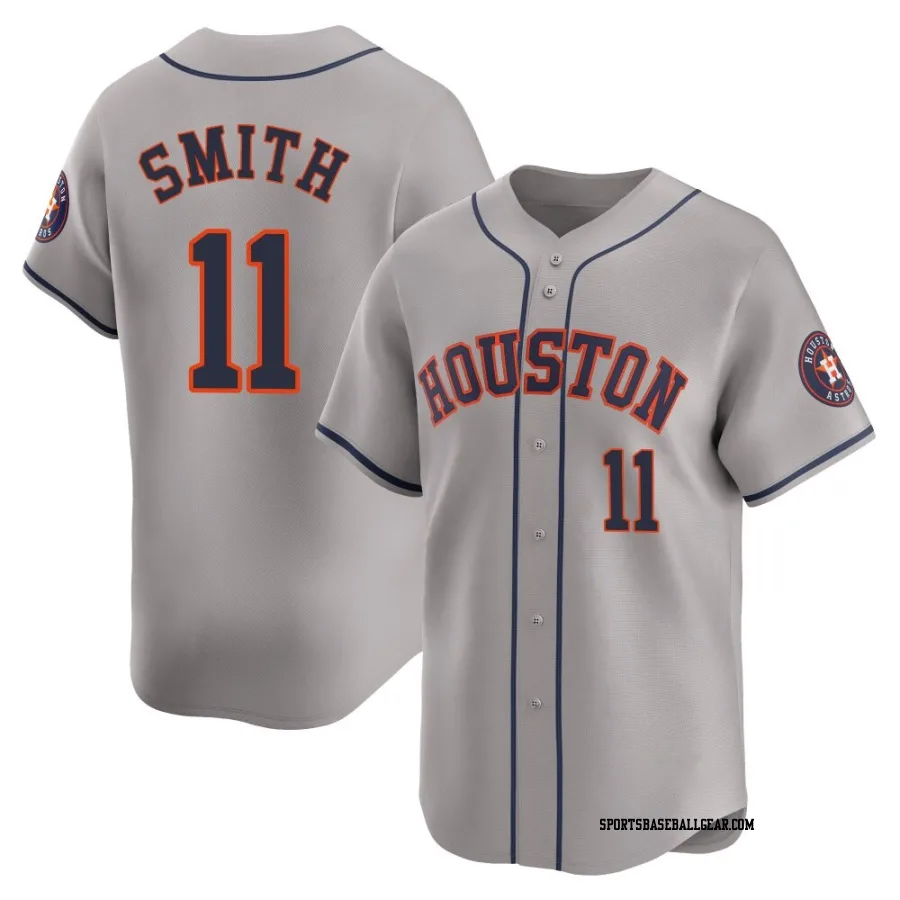 Cam Smith Youth Houston Astros Gray Limited Away Jersey