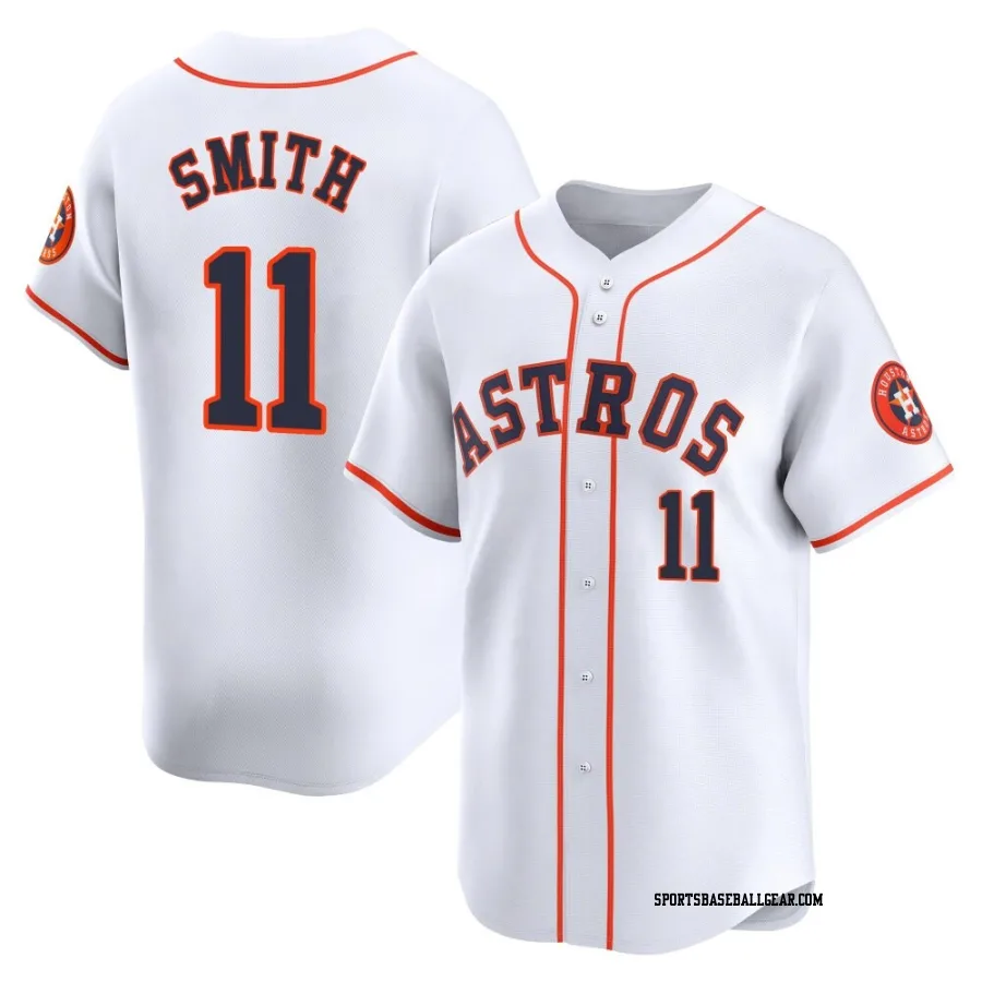 Cam Smith Youth Houston Astros White Limited Home Jersey