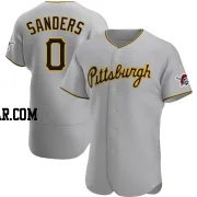 Camden Sanders Men's Pittsburgh Pirates Gray Authentic Road Jersey