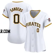 Camden Sanders Women's Pittsburgh Pirates White Limited Home Jersey