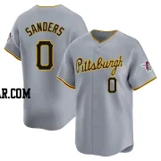 Camden Sanders Youth Pittsburgh Pirates Gray Limited Away Jersey