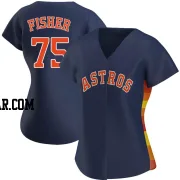 Cameron Fisher Women's Houston Astros Navy Authentic Alternate Jersey