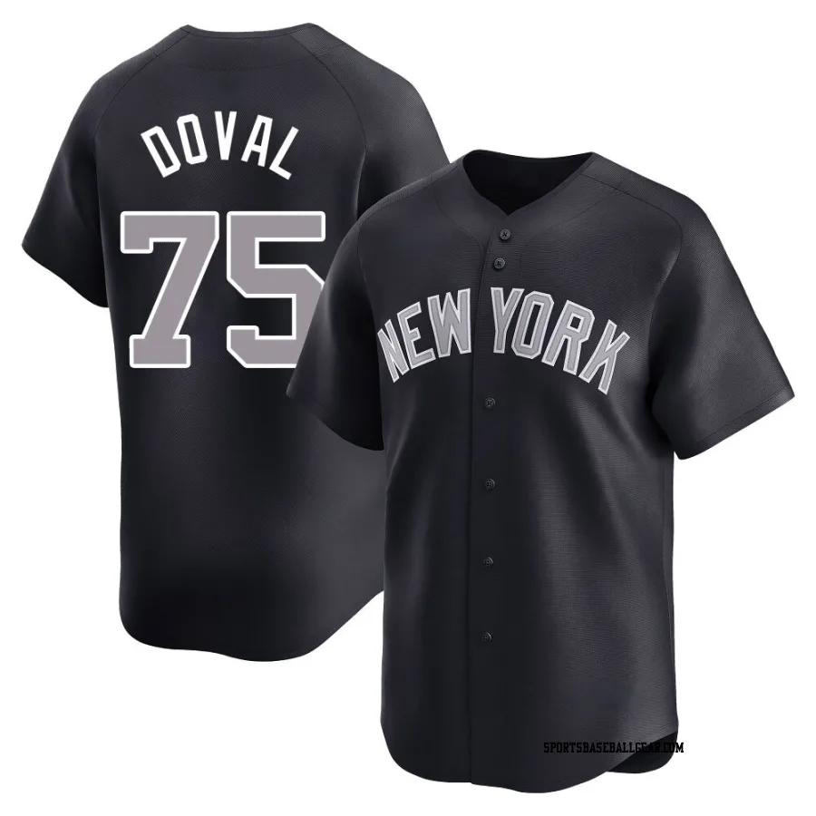 Camilo Doval Men's New York Yankees Navy Limited Alternate Jersey