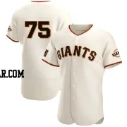 Camilo Doval Men's San Francisco Giants Cream Authentic Home Jersey