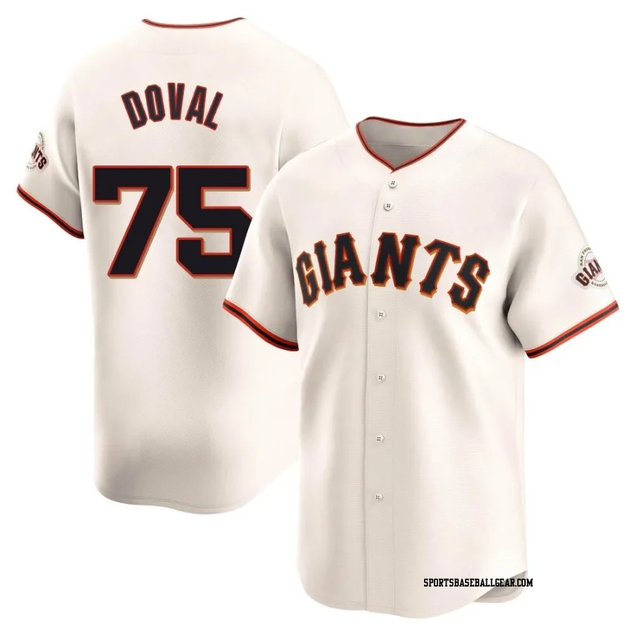 Camilo Doval Men's San Francisco Giants Cream Limited Home Jersey