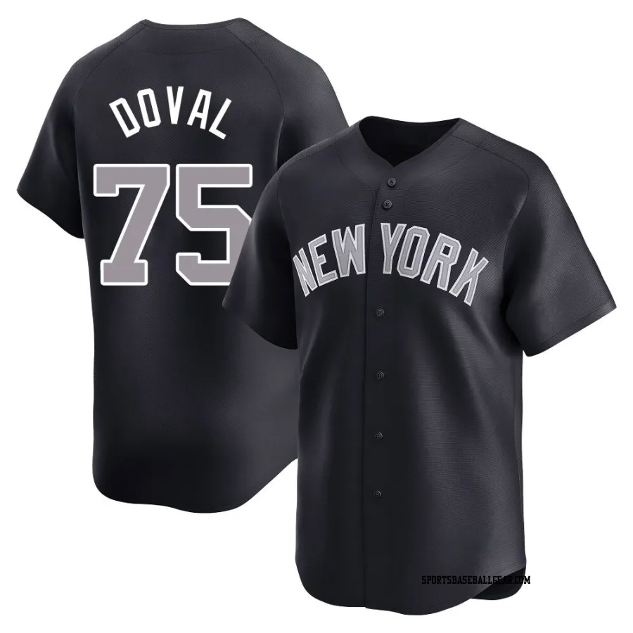 Camilo Doval Youth New York Yankees Navy Limited Alternate Jersey