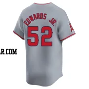 Carl Edwards Jr. Youth Los Angeles Angels Gray Limited Away Jersey