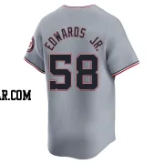 Carl Edwards Jr. Youth Washington Nationals Gray Limited Road Jersey